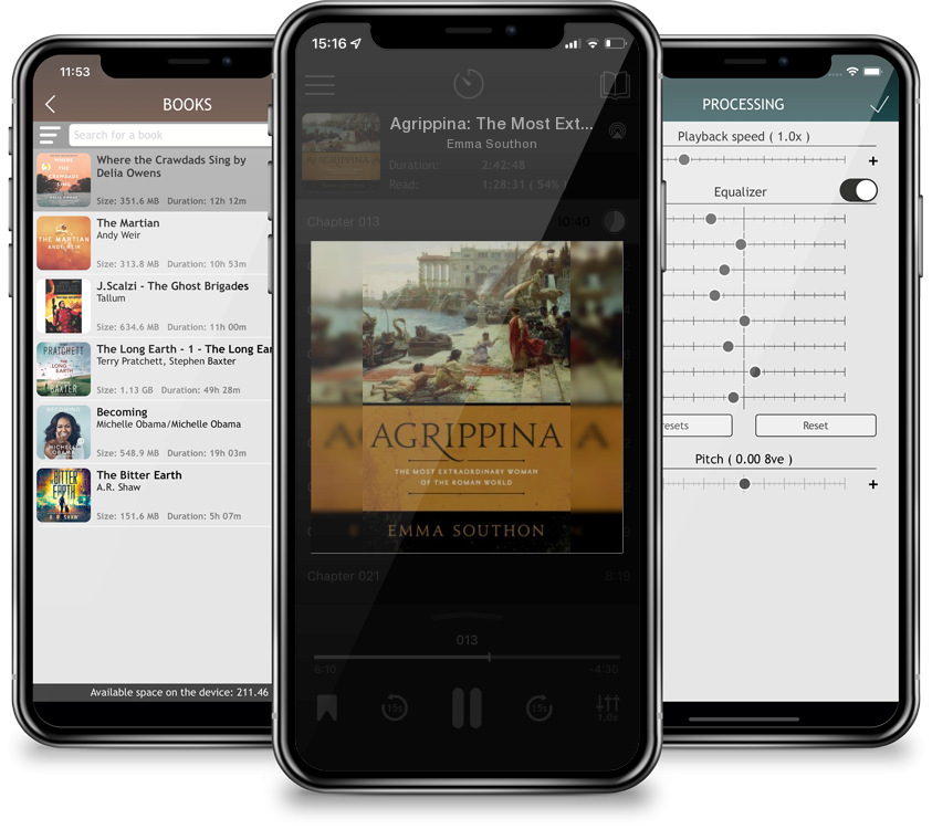 Audiobook Agrippina: The Most Extraordinary Woman of the Roman World by Emma Southon