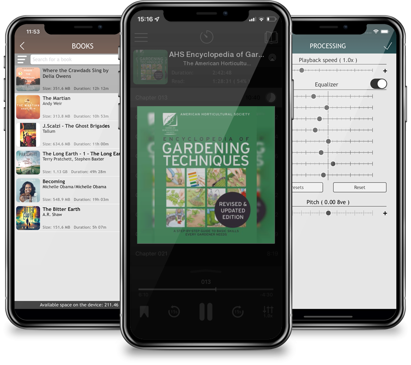 Audiobook AHS Encyclopedia of Gardening Techniques: A Step-by-step Guide to Basic Skills Every Gardener Needs by The American Horticultural Society
