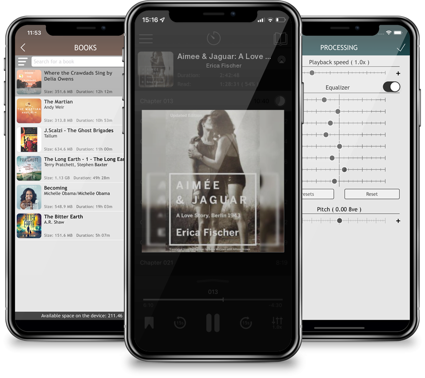 Audiobook Aimee & Jaguar: A Love Story, Berlin 1943 by Erica Fischer