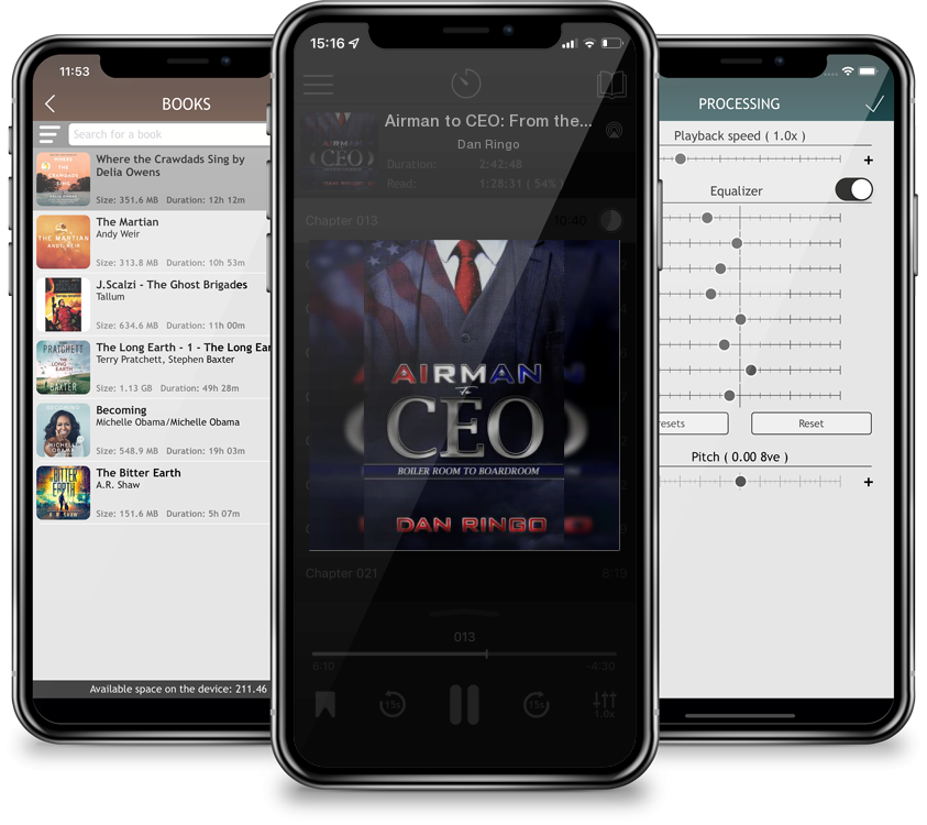 Audiobook Airman to CEO: From the Boiler Room to the Boardroom by Dan Ringo