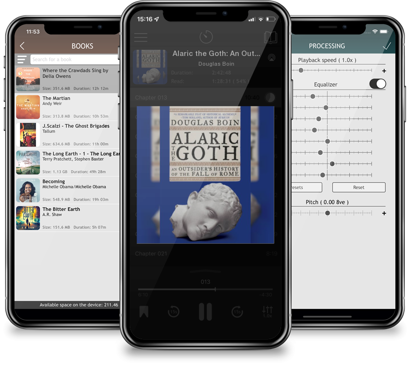 Audiobook Alaric the Goth: An Outsider\'s History of the Fall of Rome by Douglas Boin