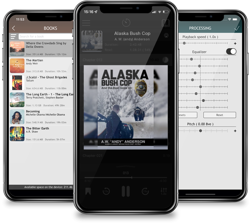 Audiobook Alaska Bush Cop by A. W. (andy) Anderson