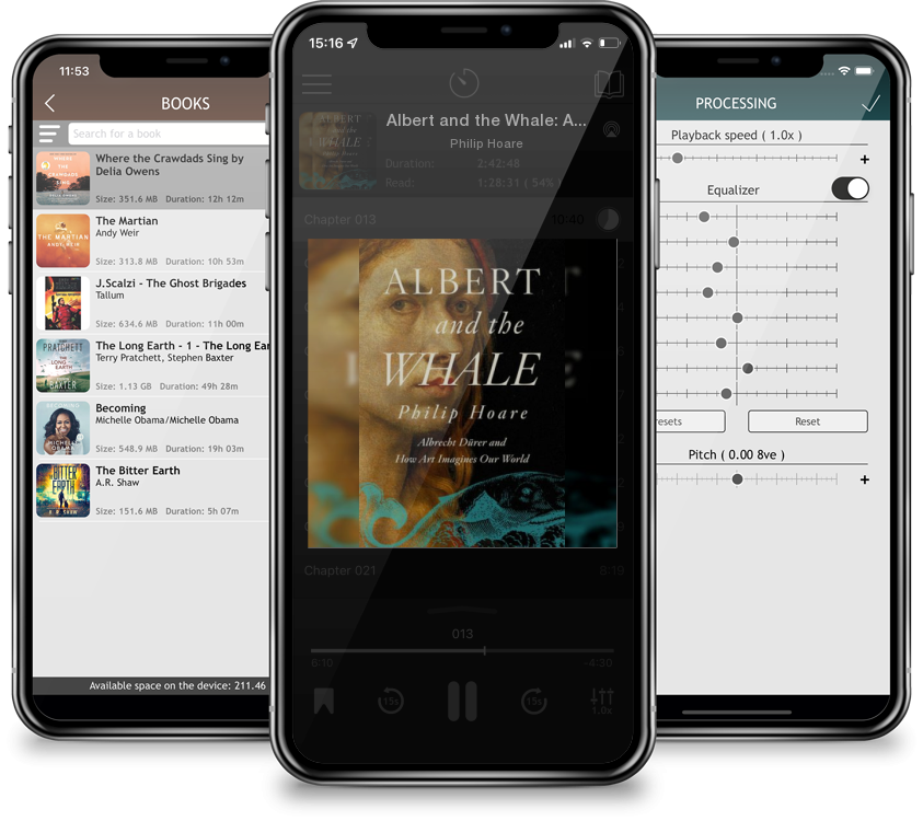 Audiobook Albert and the Whale: Albrecht Dürer and How Art Imagines Our World by Philip Hoare
