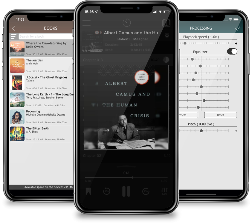 Audiobook Albert Camus and the Human Crisis by Robert E. Meagher
