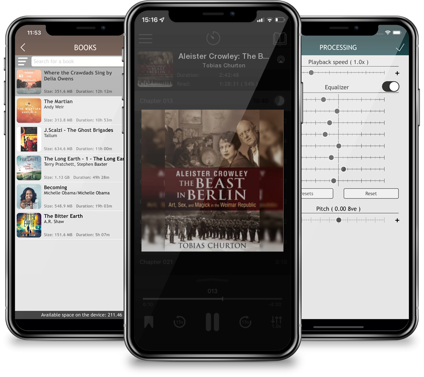 Audiobook Aleister Crowley: The Beast in Berlin: Art, Sex, and Magick in the Weimar Republic by Tobias Churton