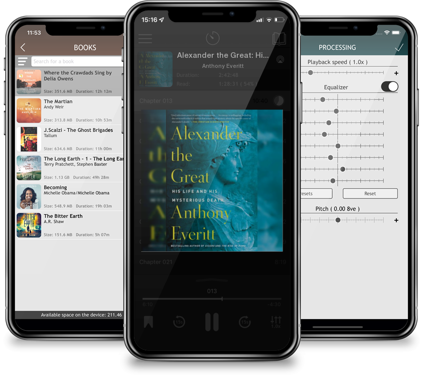 Audiobook Alexander the Great: His Life and His Mysterious Death by Anthony Everitt
