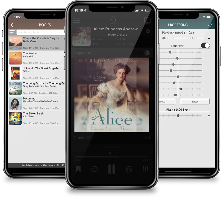 Audiobook Alice: Princess Andrew of Greece by Hugo Vickers