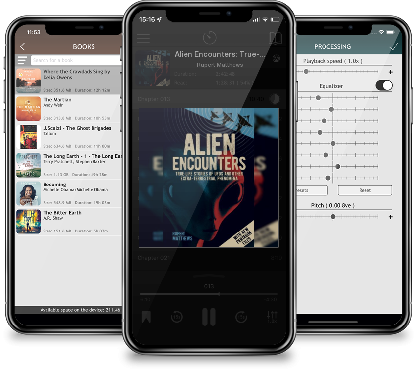 Audiobook Alien Encounters: True-Life Stories of UFOs and Other Extra-Terrestrial Phenomena. with New Pentagon Files by Rupert Matthews