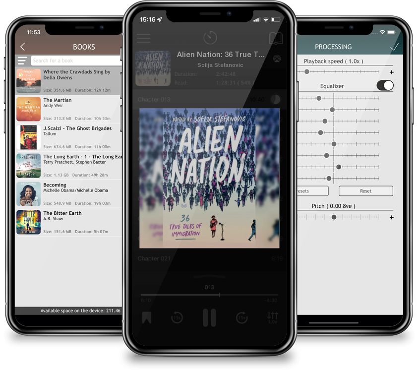 Audiobook Alien Nation: 36 True Tales of Immigration by Sofija Stefanovic