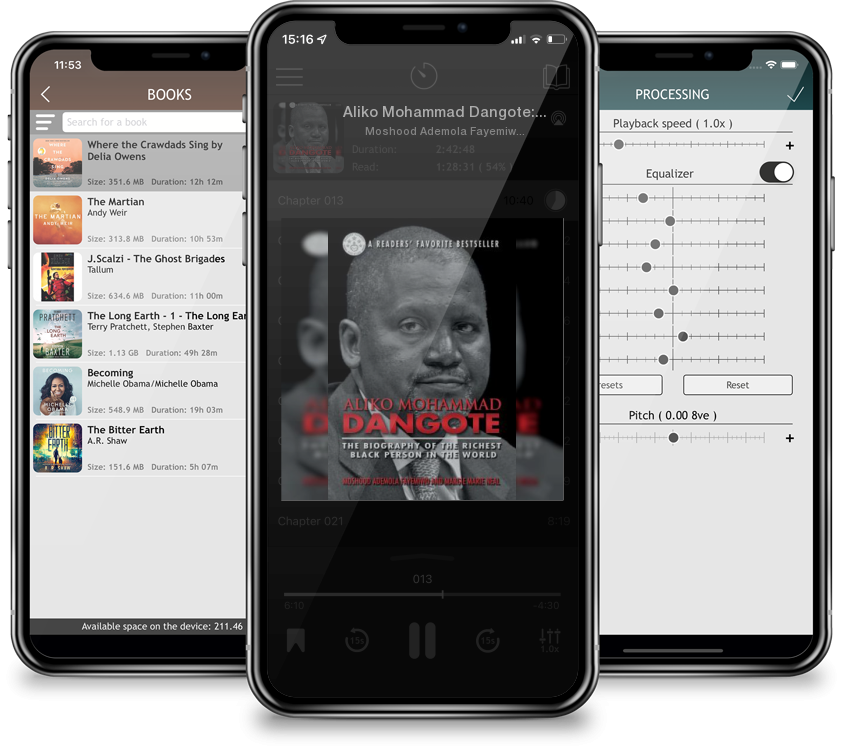 Audiobook Aliko Mohammad Dangote: The Biography of the Richest Black Person in the World by Moshood Ademola Fayemiwo