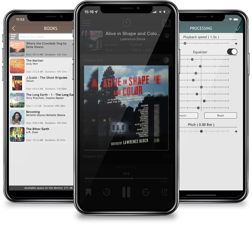 Audiobook Alive in Shape and Color: 17 Paintings by Great Artists and the Stories They Inspired by Lawrence Block