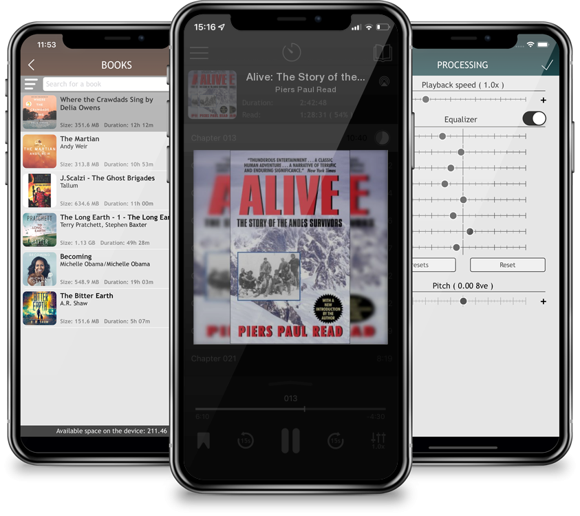 Audiobook Alive: The Story of the Andes Survivors (Prebound) by Piers Paul Read