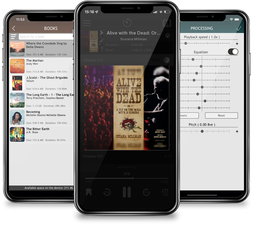 Audiobook Alive with the Dead: Or a Fly on the Wall with a Camera by Susana Millman