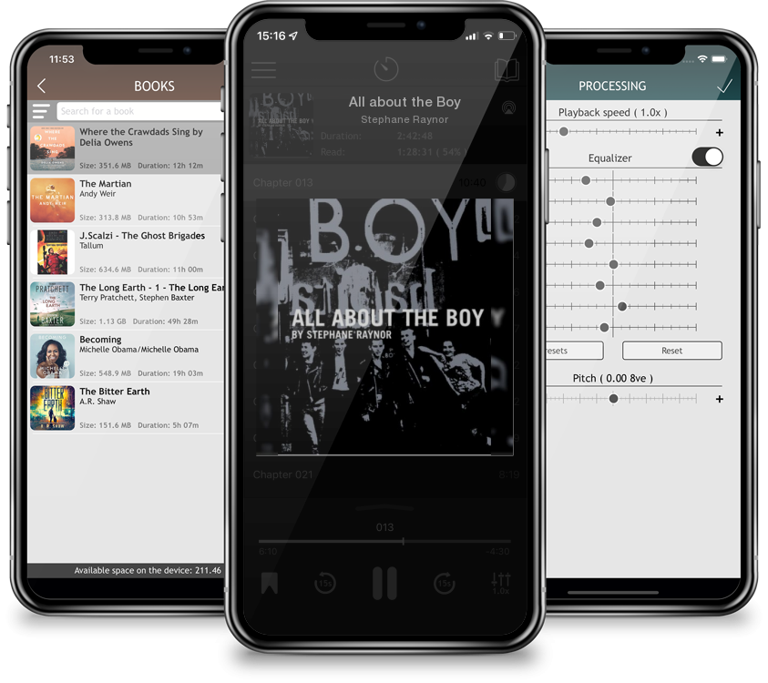 Audiobook All about the Boy by Stephane Raynor