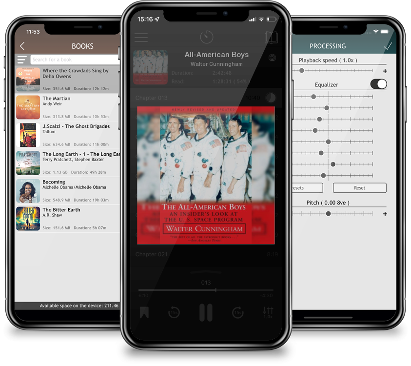 Audiobook All-American Boys by Walter Cunningham
