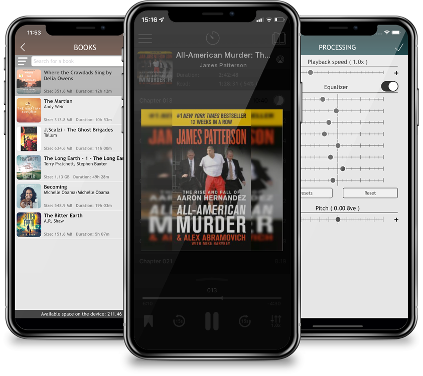 Audiobook All-American Murder: The Rise and Fall of Aaron Hernandez, the Superstar Whose Life Ended on Murderers\' Row (James Patterson True Crime #1) (Mass Market) by James Patterson