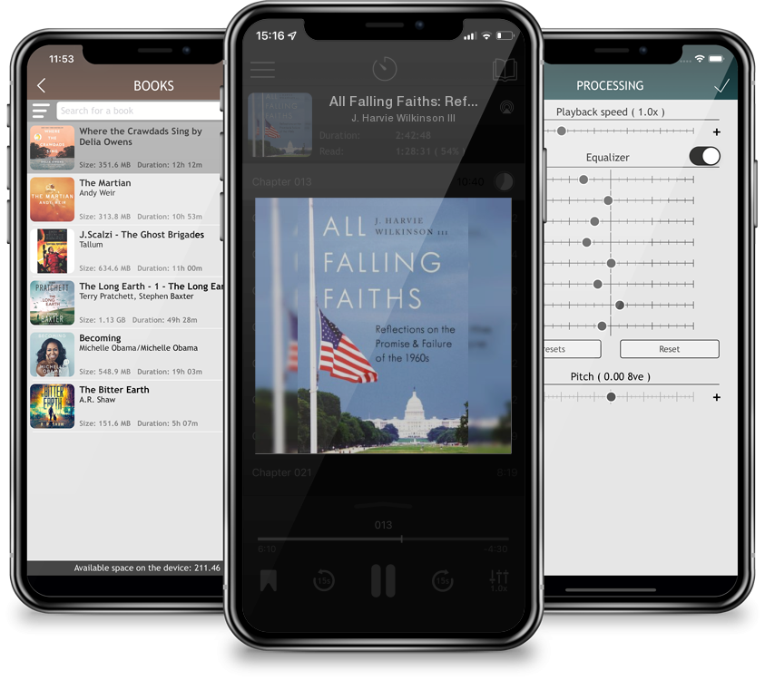Audiobook All Falling Faiths: Reflections on the Promise and Failure of the 1960s by J. Harvie Wilkinson III