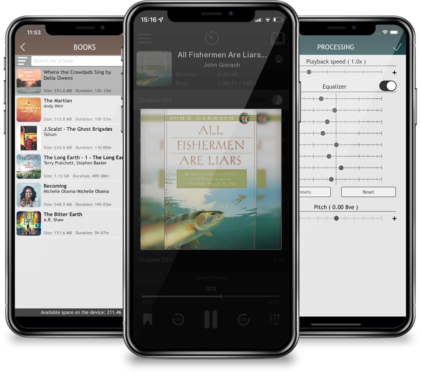 Audiobook All Fishermen Are Liars (John Gierach\'s Fly-fishing Library) by John Gierach