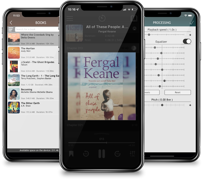 Audiobook All of These People: A Memoir by Fergal Keane