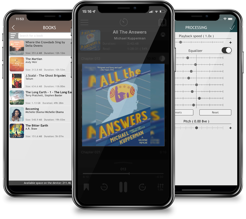 Audiobook All The Answers by Michael Kupperman