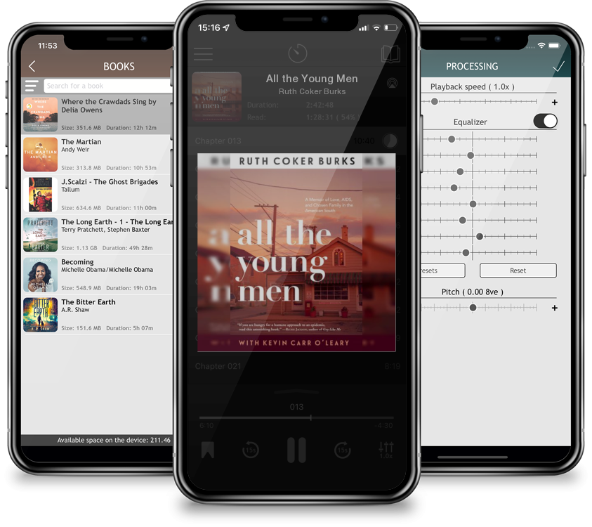 Audiobook All the Young Men by Ruth Coker Burks