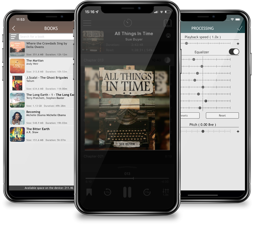 Audiobook All Things In Time by Sue Buyer