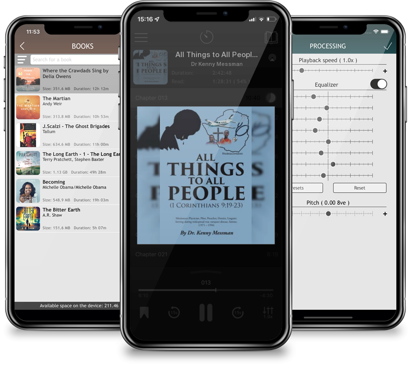 Audiobook All Things to All People by Dr Kenny Messman