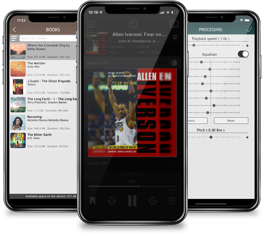 Audiobook Allen Iverson: Fear no One by John N. Smallwood, Jr. Jr.