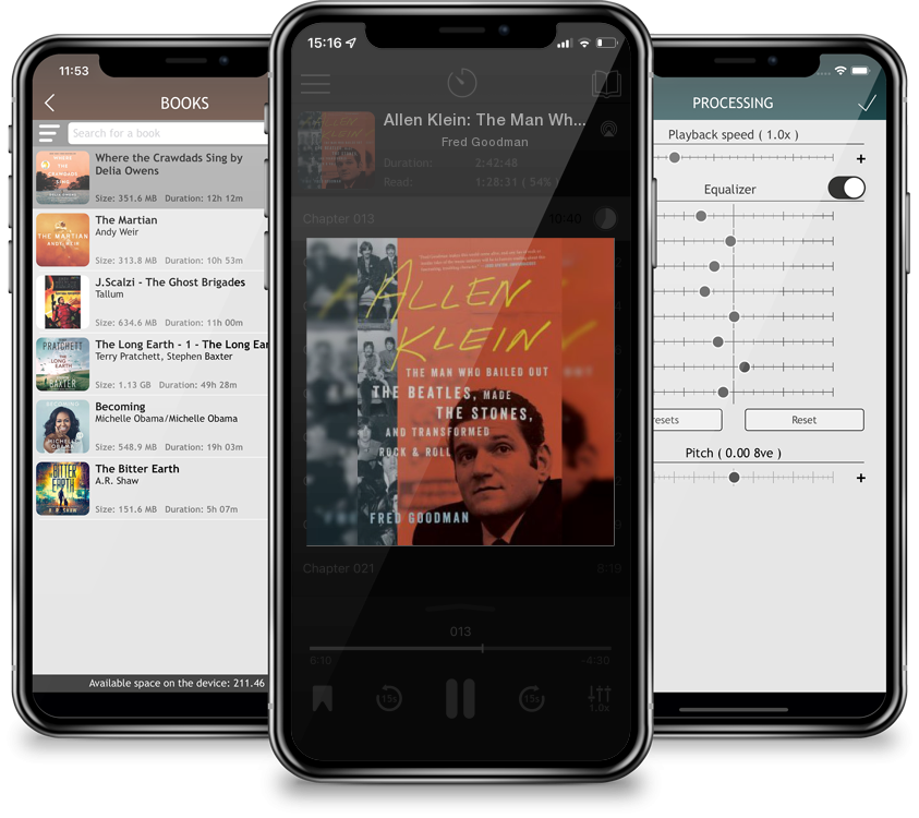 Audiobook Allen Klein: The Man Who Bailed Out the Beatles, Made the Stones, and Transformed Rock & Roll by Fred Goodman