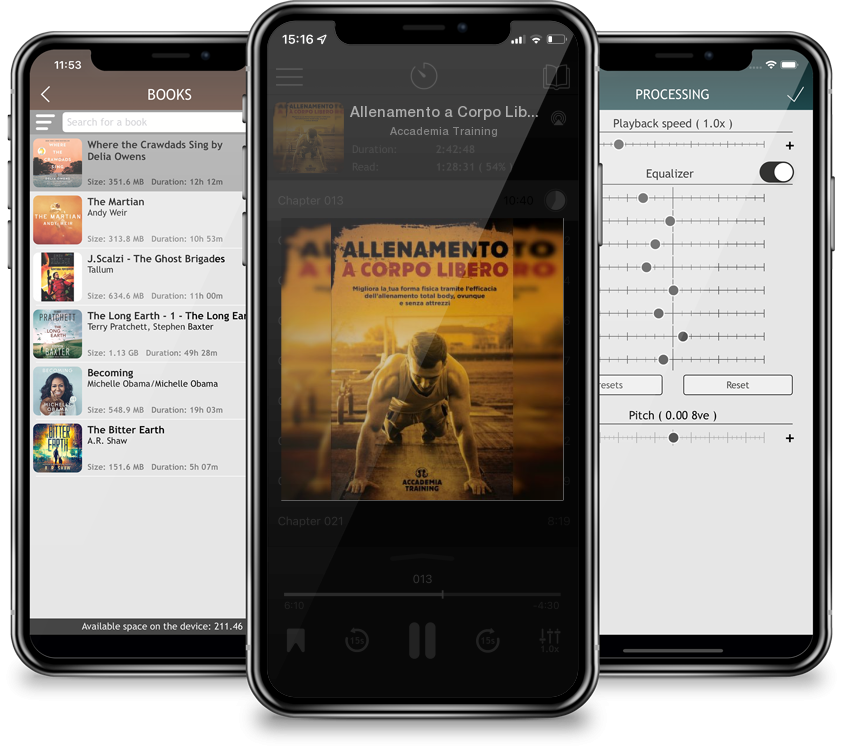 Audiobook Allenamento a Corpo Libero: Migliora la tua forma fisica tramite l\'efficacia dell\'allenamento total body, ovunque e senza attrezzi by Accademia Training