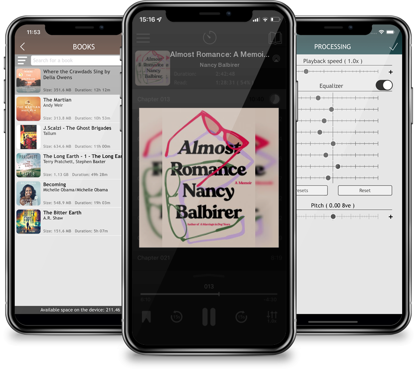 Audiobook Almost Romance: A Memoir by Nancy Balbirer