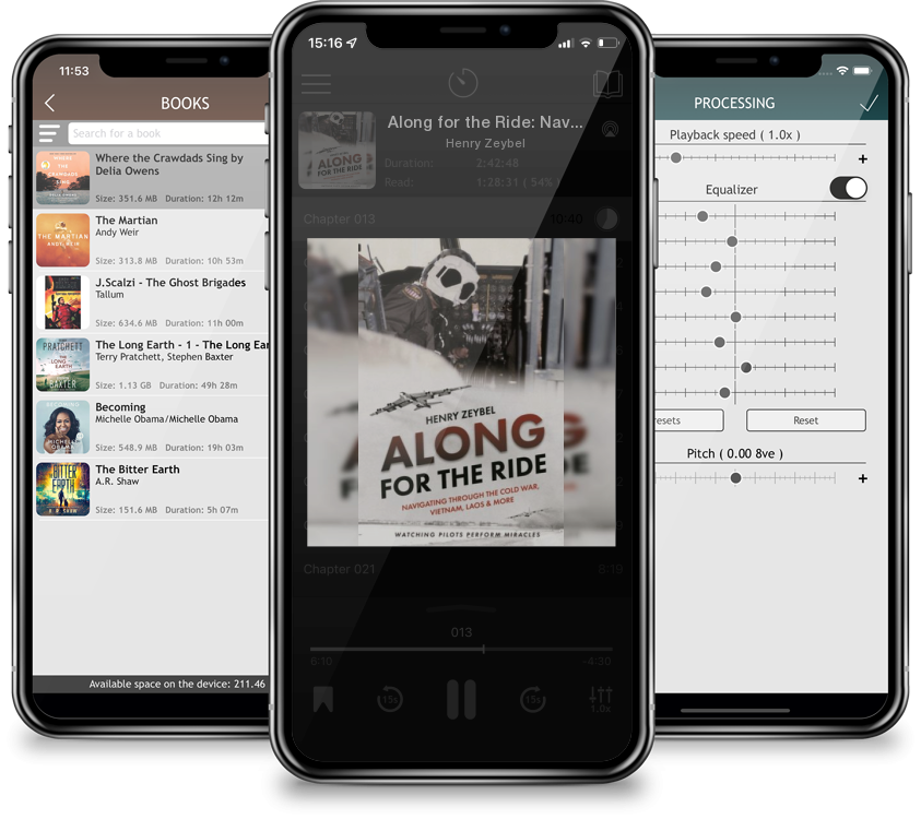 Audiobook Along for the Ride: Navigating Through the Cold War, Vietnam, Laos & More by Henry Zeybel