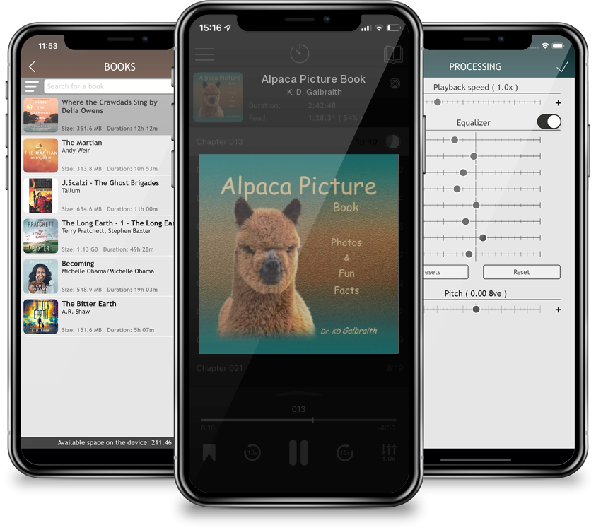 Audiobook Alpaca Picture Book by K. D. Galbraith