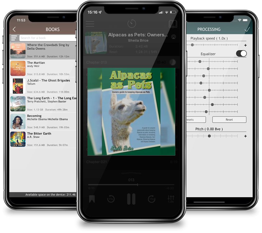 Audiobook Alpacas as Pets: Owners guide to keeping Alpacas as Pets by Sheila Brice