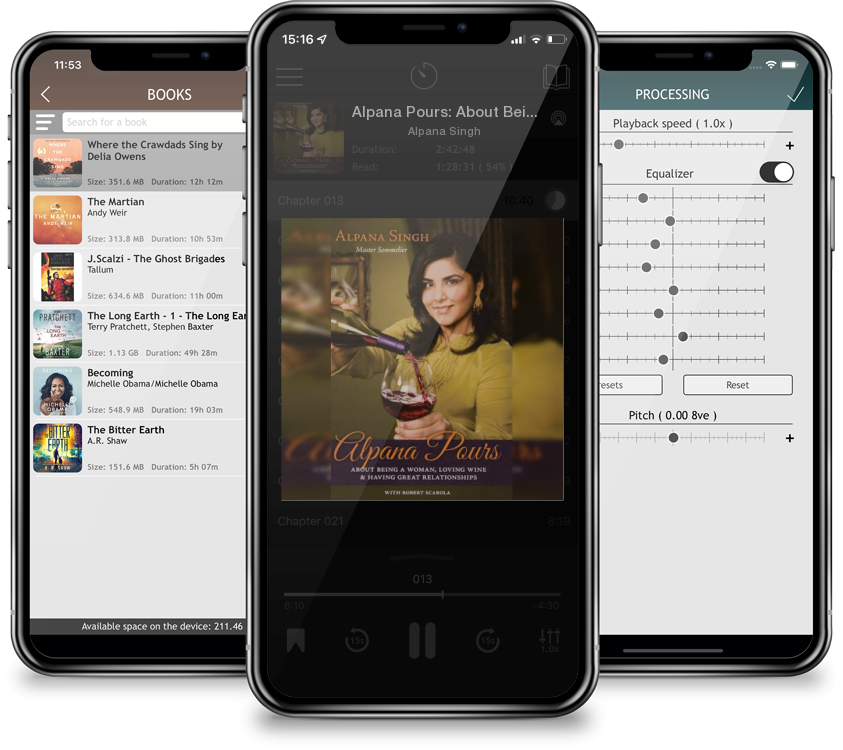 Audiobook Alpana Pours: About Being a Woman, Loving Wine & Having Great Relationships by Alpana Singh