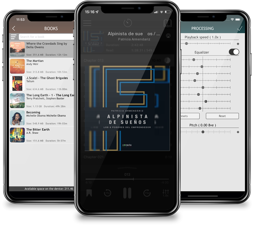 Audiobook Alpinista de sueños / Climber of Dreams by Patricia Armendariz