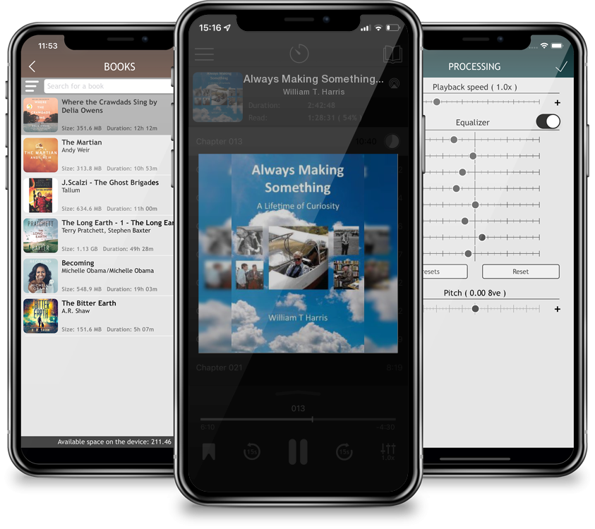 Audiobook Always Making Something: A Lifetime of Curiosity by William T. Harris