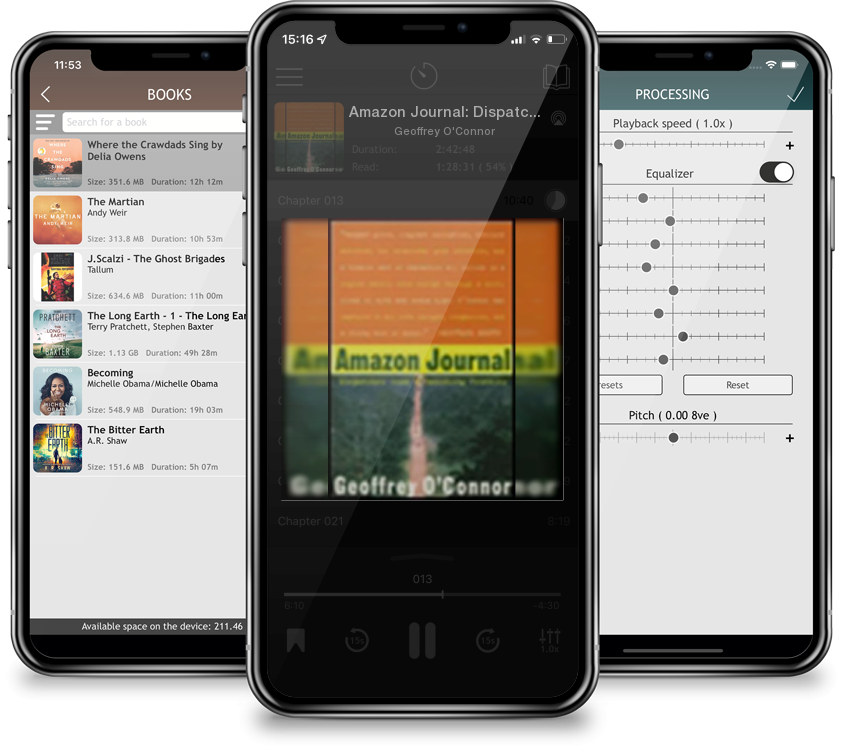 Audiobook Amazon Journal: Dispatches from a Vanishing Frontier by Geoffrey O'Connor