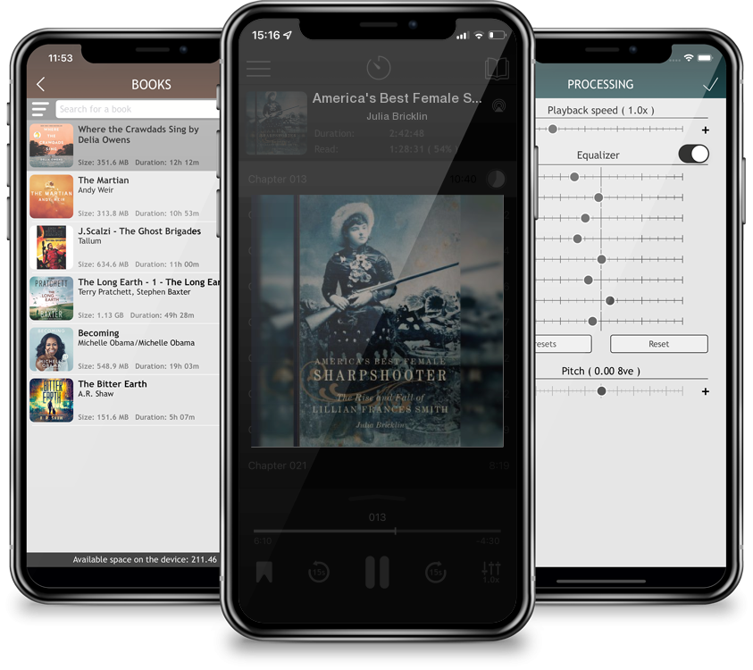 Audiobook America\'s Best Female Sharpshooter, 2: The Rise and Fall of Lillian Frances Smith by Julia Bricklin