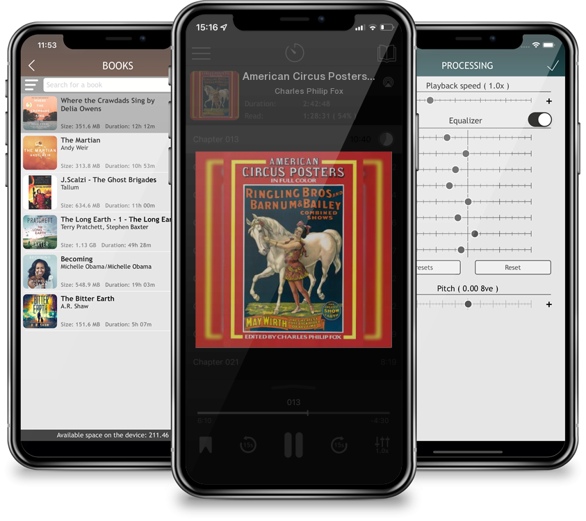 Audiobook American Circus Posters (Dover Fine Art) by Charles Philip Fox