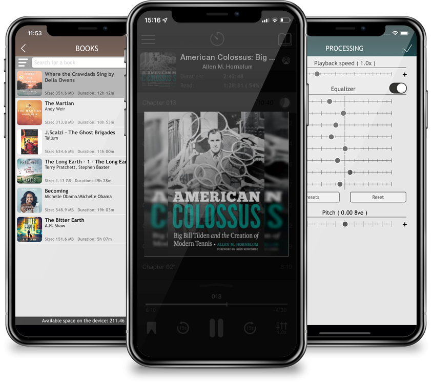 Audiobook American Colossus: Big Bill Tilden and the Creation of Modern Tennis by Allen M. Hornblum