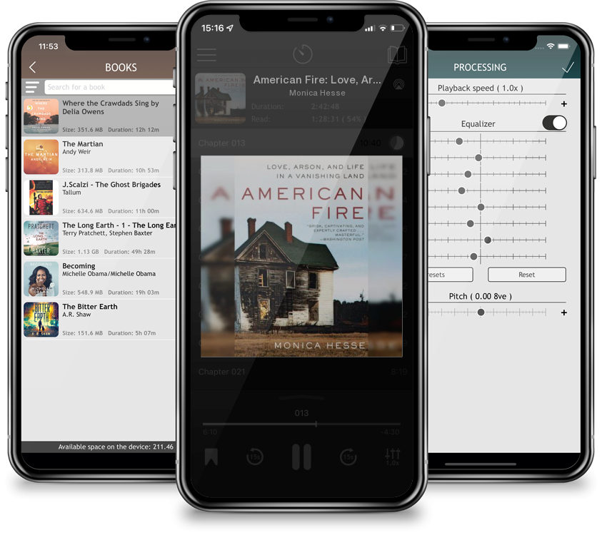 Audiobook American Fire: Love, Arson, and Life in a Vanishing Land by Monica Hesse