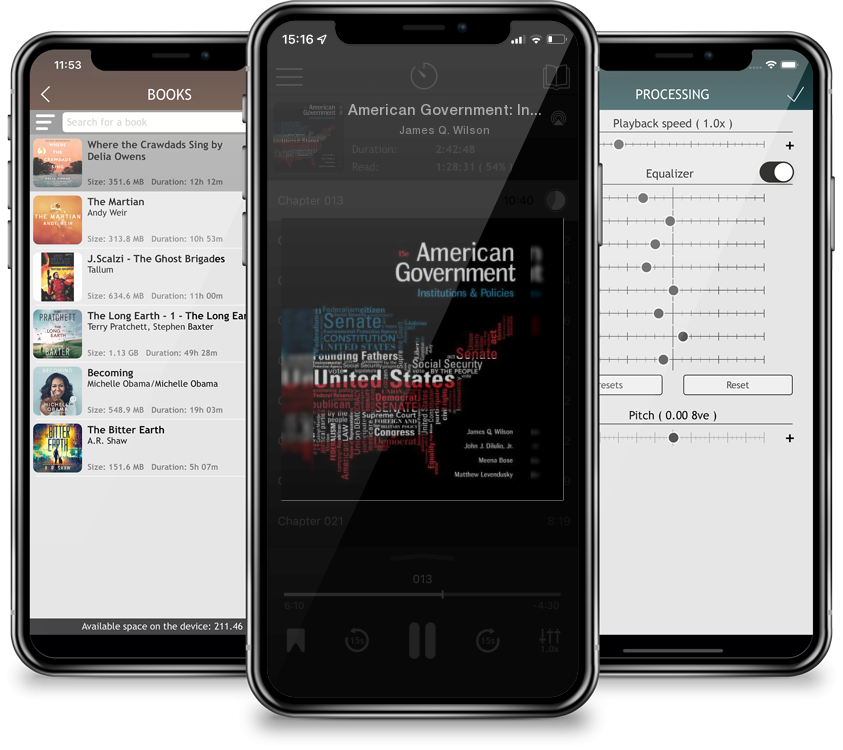 Audiobook American Government: Institutions and Policies (I Vote for Mindtap) by James Q. Wilson