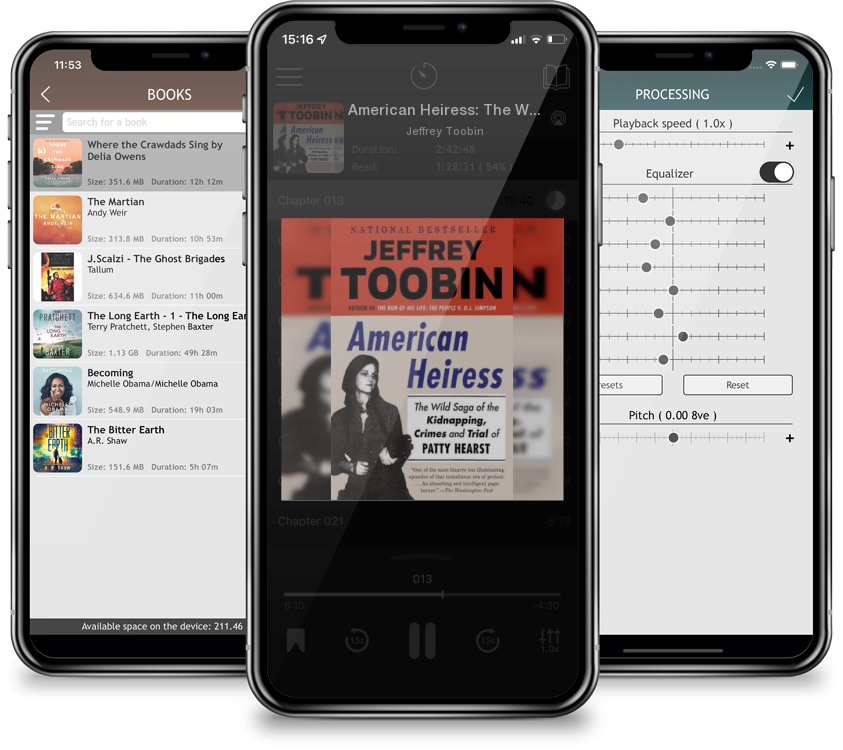Audiobook American Heiress: The Wild Saga of the Kidnapping, Crimes and Trial of Patty Hearst by Jeffrey Toobin