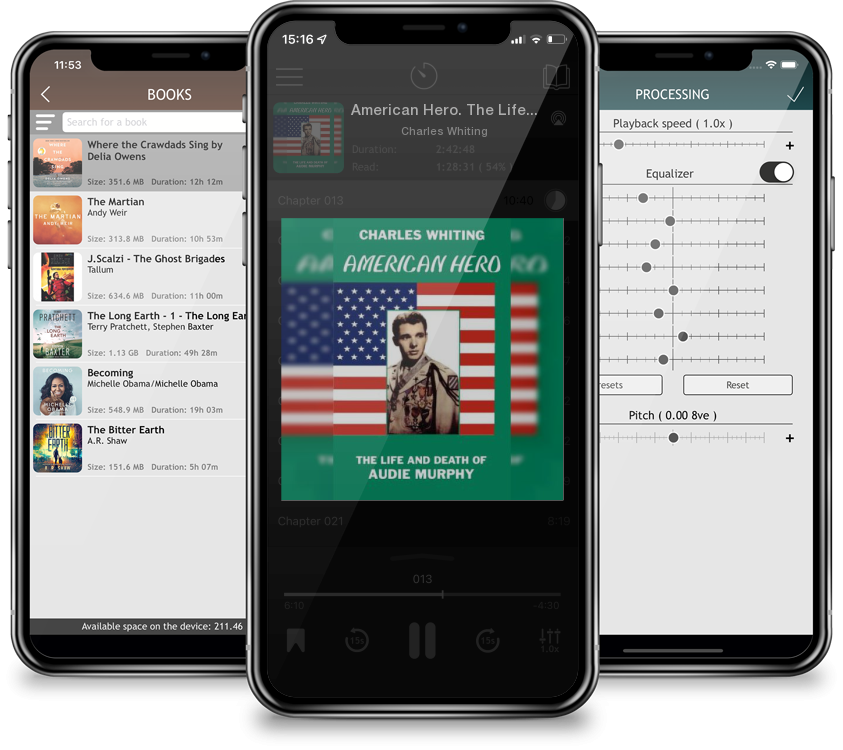 Audiobook American Hero. The Life and Death of Audie Murphy by Charles Whiting