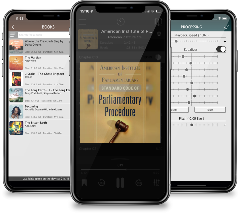 Audiobook American Institute of Parliamentarians Standard Code of Parliamentary Procedure by American Institute of Parliamentarians