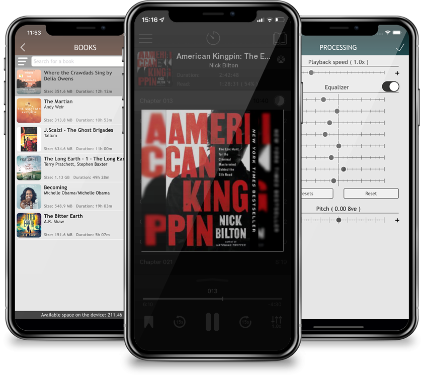 Audiobook American Kingpin: The Epic Hunt for the Criminal Mastermind Behind the Silk Road by Nick Bilton