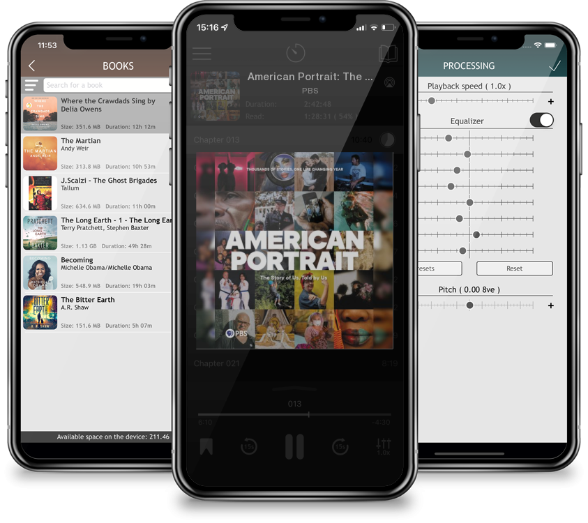 Audiobook American Portrait: The Story of Us, Told by Us by PBS