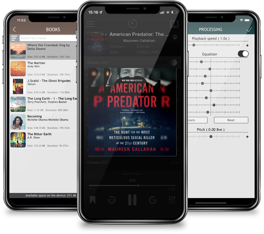 Audiobook American Predator: The Hunt for the Most Meticulous Serial Killer of the 21st Century by Maureen Callahan