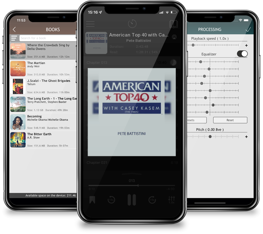 Audiobook American Top 40 with Casey Kasem (The 1980S) by Pete Battistini